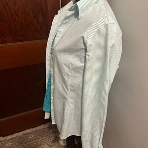 Striped Brooks Brothers Tailored Fit/ No Iron Dress Shirt, size 16